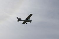 N704JH @ SZP - 1976 Cessna 150M, Continental O-200 100 Hp, takeoff climb Rwy 22 - by Doug Robertson