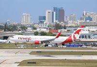 C-FMXC @ KFLL - Boeing 767-300ER - by Mark Pasqualino