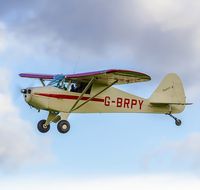 G-BRPY @ EGBR - Big wave from Cliff!!!