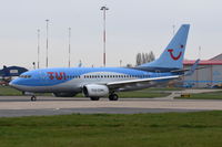 OO-JOS @ EGSH - Departing from Norwich. - by Graham Reeve