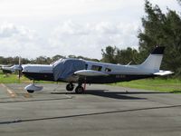 VH-SVI @ YRED - stretched cherokee at Recliffe - by magnaman