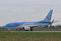 OO-JOS @ EGSH - Leaving Norwich for Brussels. - by keithnewsome