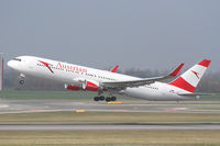 OE-LAZ @ LOWW - Austrian Airlines Boeing 767