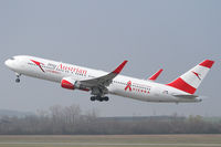 OE-LAY @ LOWW - Austrian Airlines Boeing 767