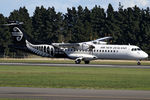 ZK-MVH @ NZCH - strong nw x wind - by Bill Mallinson