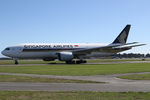9V-SVG @ NZCH - SQ298 back to SIN - by Bill Mallinson