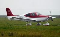 N219DW @ EGFP - Visiting SR22 - by Roger Winser