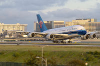 B-6137 @ KLAX - Touch down at KLAX