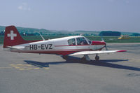 HB-EVZ @ LSZG - This time at Grenchen. Scanned from a slide.