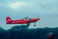 G-FALC @ EGTC - Leaving PFA-Rally Cranfield. Scanned from a slide.