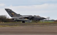 ZA355 @ EGFH - Ex-15 Squadron RAF Tornado ZA355/9310M is now a gate guardian. - by Roger Winser