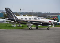 N5347V @ EGTF - Piper PA-46-500TP Malibu Meridian at Fairoaks. - by moxy