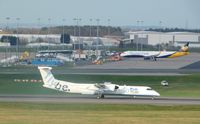 G-ECOF @ EGBB - FROM FREEPORT CAR PARK