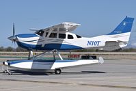 N10T @ KBOI - Taxing on Bravo to south GA ramp.