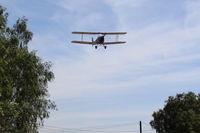 N675LF @ SZP - 1944 DeHavilland DH-82A TIGER MOTH II, DeHavilland GIPSY MOTH II 4 cylinder in-line air-cooled 135 hp, on final Rwy 22 - by Doug Robertson