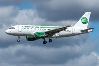 D-ABGO @ EDDK - D-ABGO - Airbus A319-112 - Germania