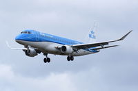 PH-EXW @ EGSH - Landing at Norwich. - by Graham Reeve