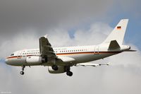 15 01 @ LFBD - German Air Force A319 on final runway 29 at BOD - by Arthur CHI YEN