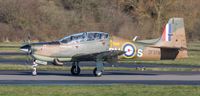 ZF378 @ EGXU - Camo Tuc taxying back in at Linton on Ouse - by Steve Raper