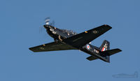 ZF407 @ EGXU - fast pass overhead at Linton on Ouse - by Steve Raper
