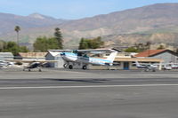 N704JH @ SZP - 1976 Cessna 150M, Continental O-200 100 Hp, takeoff climb Rwy 22 - by Doug Robertson