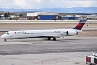 N923DN @ KBOI - Taxiing on Alpha to the gate. - by Gerald Howard