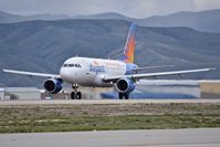 N328NV @ KBOI - Take off run on RWY 28L. - by Gerald Howard