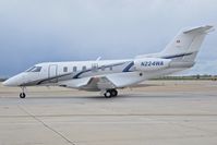 N224WA @ KBOI - Taxiing to the south GA ramp.