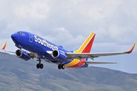 N441WN @ KBOI - Take off from RWY 28L. - by Gerald Howard