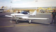 N320ED @ OAK - Oakland Airport California 1990's - by Clayton Eddy