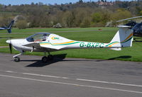 G-BXPC @ EGKR - Diamond DA-20A-1 Katana at Redhill. - by moxy