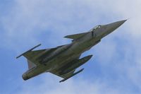 9238 @ LFRJ - Saab JAS-39C Gripen, Take off rwy 26, Landivisiau Naval Air Base (LFRJ) Tiger Meet 2017 - by Yves-Q