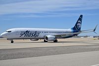 N280AK @ KBOI - Taxiing on Alpha to the gate. - by Gerald Howard