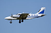 G-JLCA @ EGSH - Landing at Norwich. - by Graham Reeve