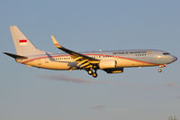 A-001 @ EDDH - Landing at HAM because of G20 summit.