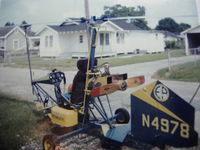 N4978 - Second build of my Gyrocopter N-4978.  Sold some time not long after this picture was taken.  I also have pictures of the original first build. - by Robert Martin