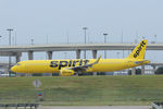 N671NK @ DFW - Arriving at DFW Airport