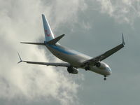 OO-JEF @ EBOS - Moments before touchdown rwy 26, training flight - by Joeri Van der Elst