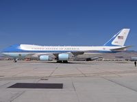 92-9000 @ KBOI - Parked on the Idaho ANG ramp during presidential visit. - by Gerald Howard