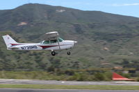 N739MB @ SZP - 1978 Cessna 172N SKYHAWK, Lycoming O-320-H2AD 160 Hp, takeoff climb Rwy 22-wind shift - by Doug Robertson