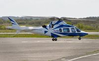 G-TRNG @ EGFH - Visiting A-109E Power. - by Roger Winser