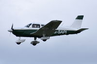 G-SAPI @ EGSH - Landing at Norwich. - by Graham Reeve