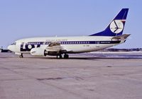 SE-DNI @ ARN - Stockholm Arlanda 17.4.1992 duing lease to LOT. - by leo larsen