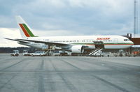F-GHGD @ ARN - Stockholm Arlanda 19.4.1992 - by leo larsen