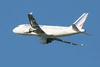 F-GPMB @ LFBO - Airbus A319-113, Take off rwy 32R, Toulouse Blagnac Airport (LFBO-TLS) - by Yves-Q