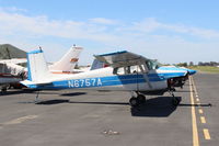 N6757A @ SZP - 1956 Cessna 172, Continental O-300 145 Hp 6 cylinder, 12 Volt ignition, first year of production, not a SKYHAWK. - by Doug Robertson