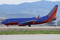 N233LV @ KBOI - Turning off RWY 28L onto Golf. - by Gerald Howard