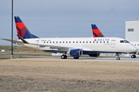 N265SY @ KBOI - Parked on the Skywest maintenance ramp. Factory fresh as of April 2018.