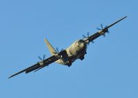 ZH889 @ EGFH - RAF Hercules C.5 aircraft coded 889. - by Roger Winser