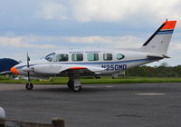 N250MD @ EGTF - Piper PA-31 Navajo at Fairoaks.